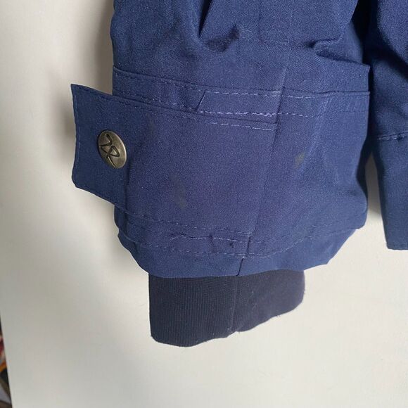 Zero Restriction Golf Outerwear Jacket Men L Navy Gore-Tex Windbreaker Logo - Picture 8 of 10